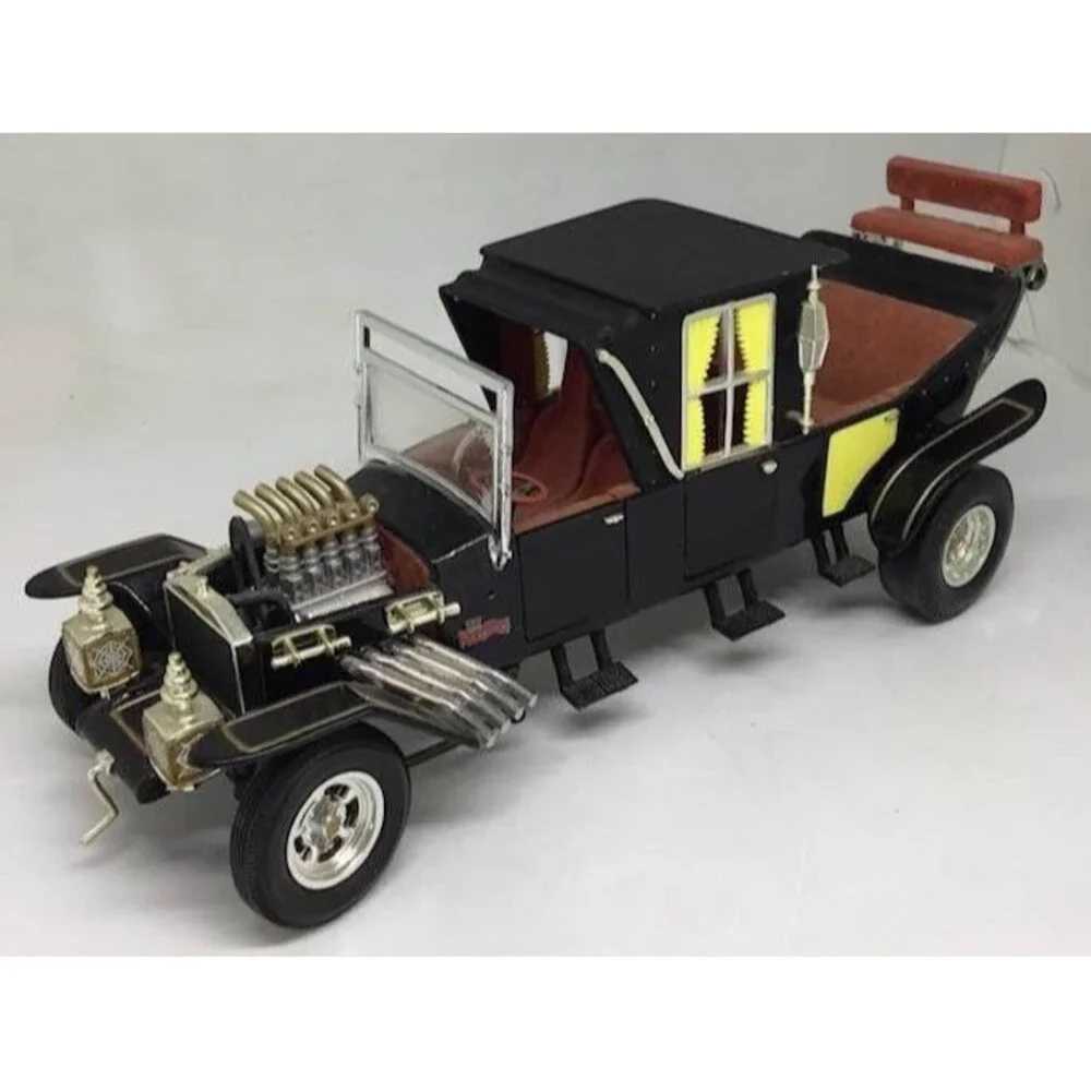 Ertl Munster Koach Model Car Vehicle Herse Black Diecast George Barris 1:18 Vtg